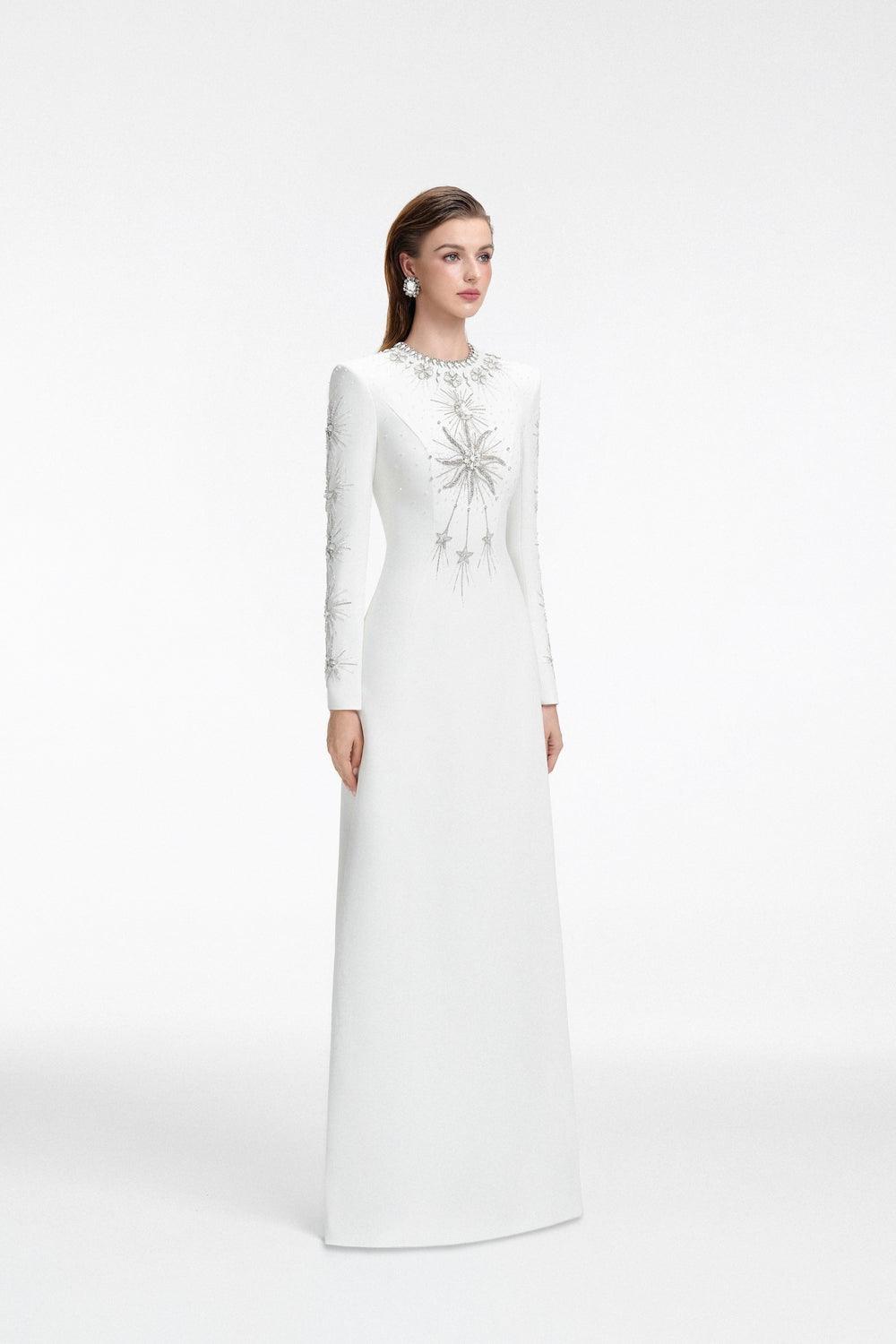 Big Sun Long Sleeves A-line Dress